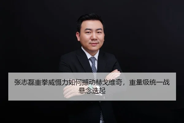 张志磊重拳威慑力如何撼动赫戈维奇，重量级统一战悬念迭起